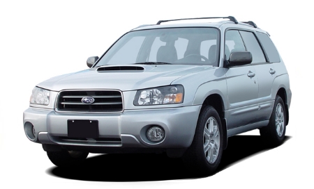 2D коврики EVA в салон и багажник на Subaru Forester II SG (2002-2008)