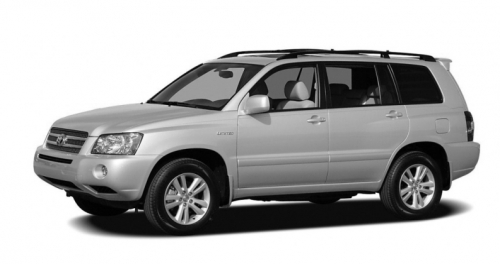 2D коврики EVA в салон и багажник на Toyota Highlander I (2001-2003)